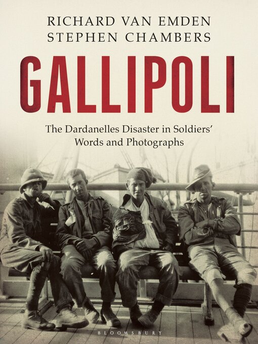 Title details for Gallipoli by Richard van Emden - Wait list